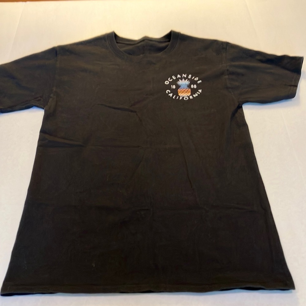 Oceanside California Men’s small black t-shirt